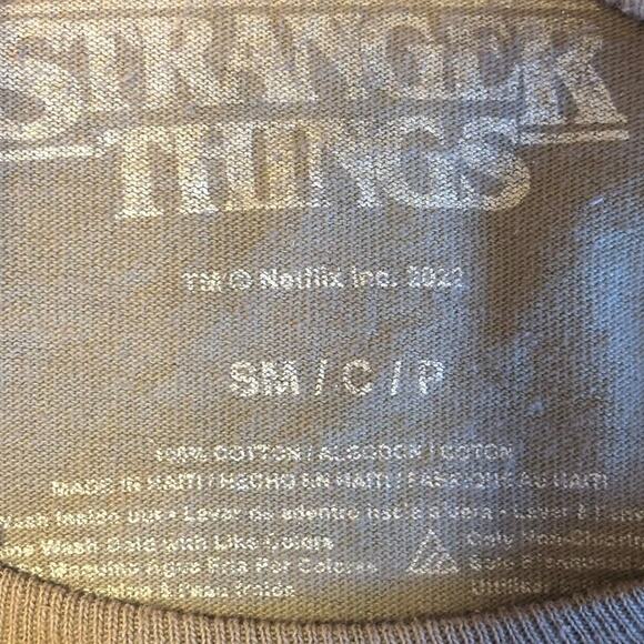 Stranger Things Graphic Long Sleeve Tee - Brown and Black - Picture 4 of 4